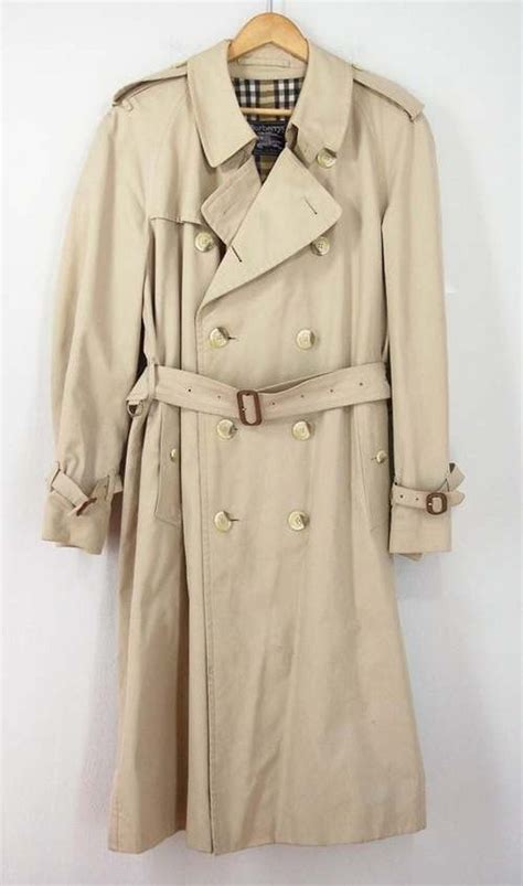 vintage burberry coat men